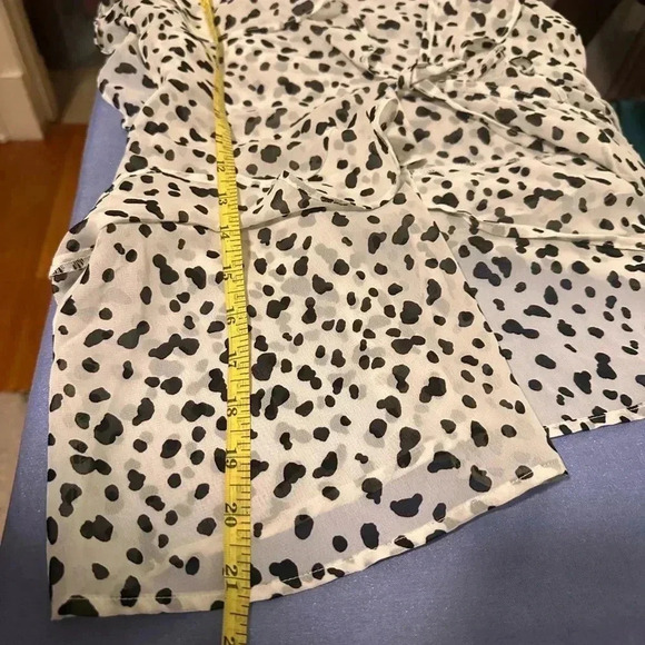 Pleione Black and White Blouse - Picture 6 of 7